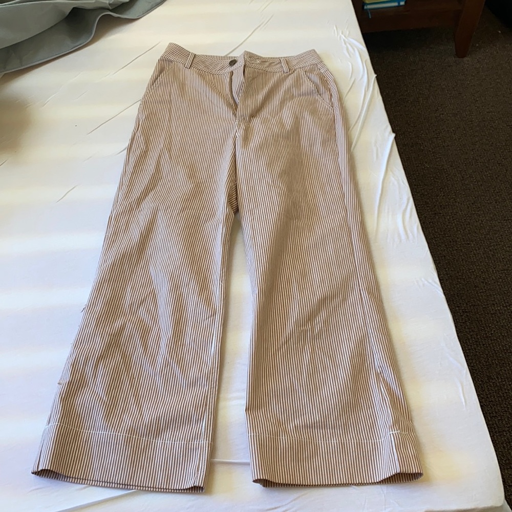 Amuse Societt Flare Pinstripe Pants